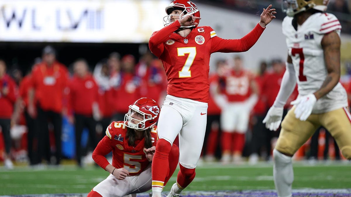 Chiefs’ Harrison Butker ‘said nothing wrong’ during faith-based commencement speech, religious group says