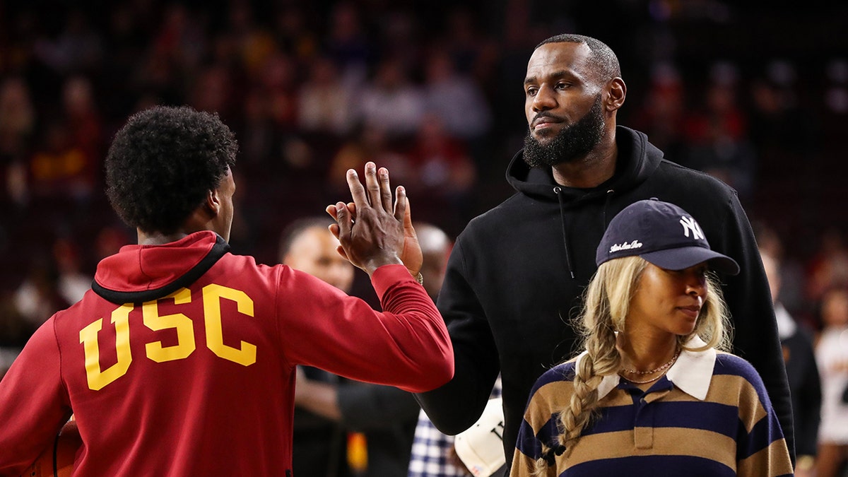 LeBron James’ son, Bronny, not getting love from scouts: ‘He is not an NBA prospect’